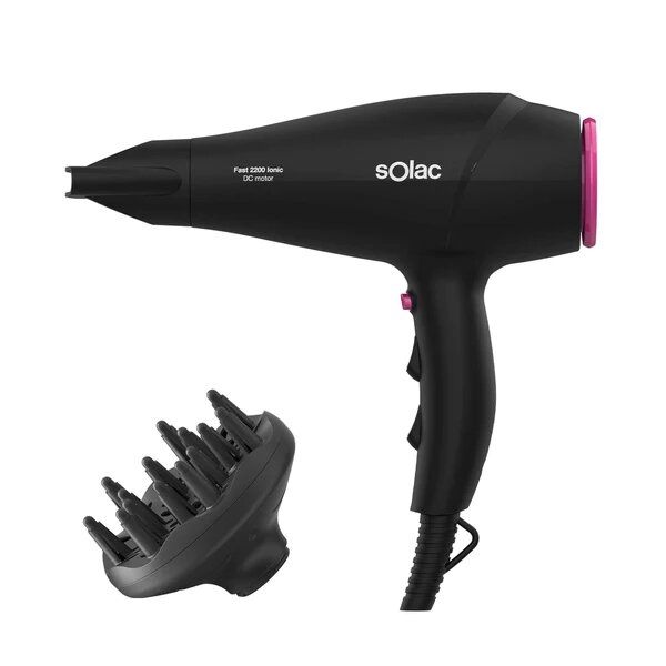 Secador Solac FAST 2200 IONIC, 2.200W, Iónico