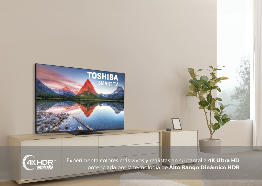 TV TOSHIBA 50" 50UV3463DG UHD SMART TV PEANA