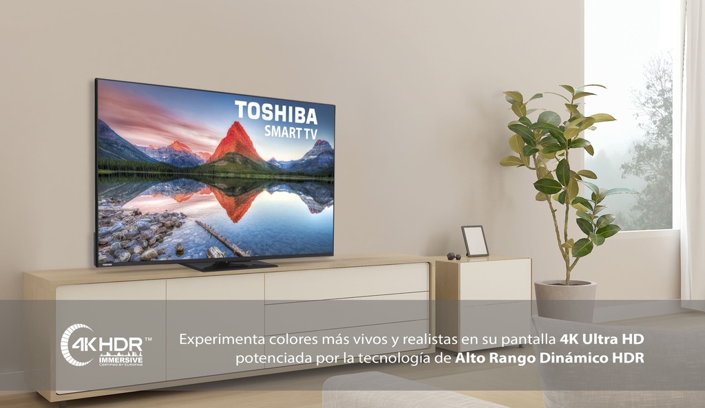 TV TOSHIBA 50" 50UV3463DG UHD SMART TV PEANA