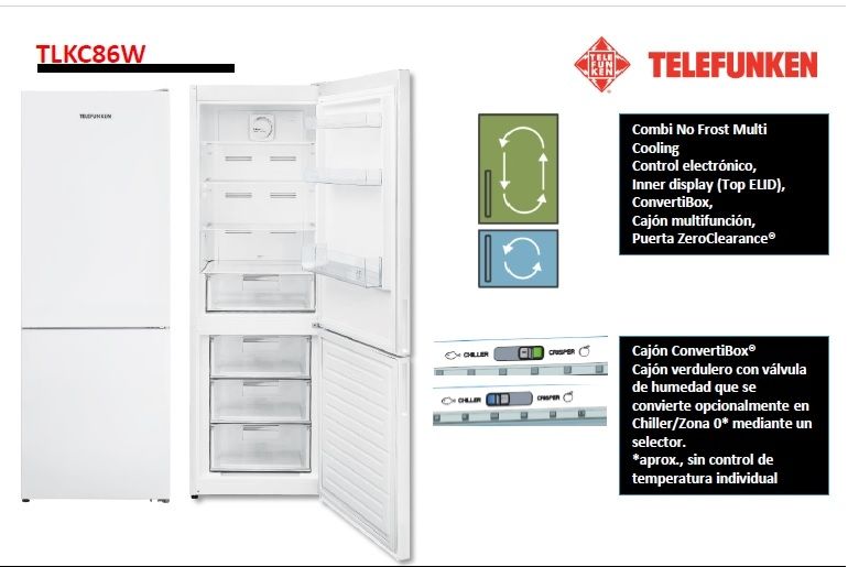 COMBI TELEFUNKEN TLKC86W